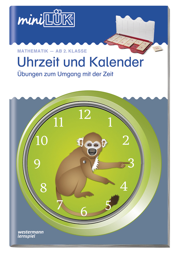 Hagemann miniLÜK Sachunterricht 1./2. Klasse "Uhrzeit und Kalender Übungen zum Umgang mit der Zeit"