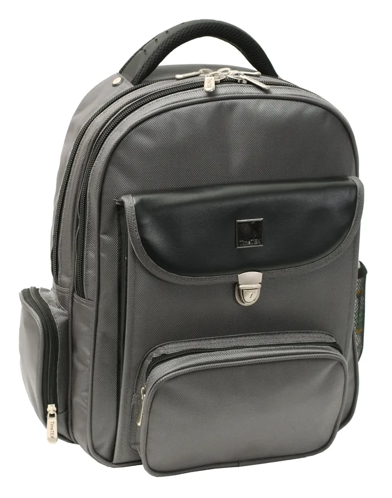 TimeTEX Lehrer-Rucksack "Practica Trend", schwarz, Nylongewebe II./SO