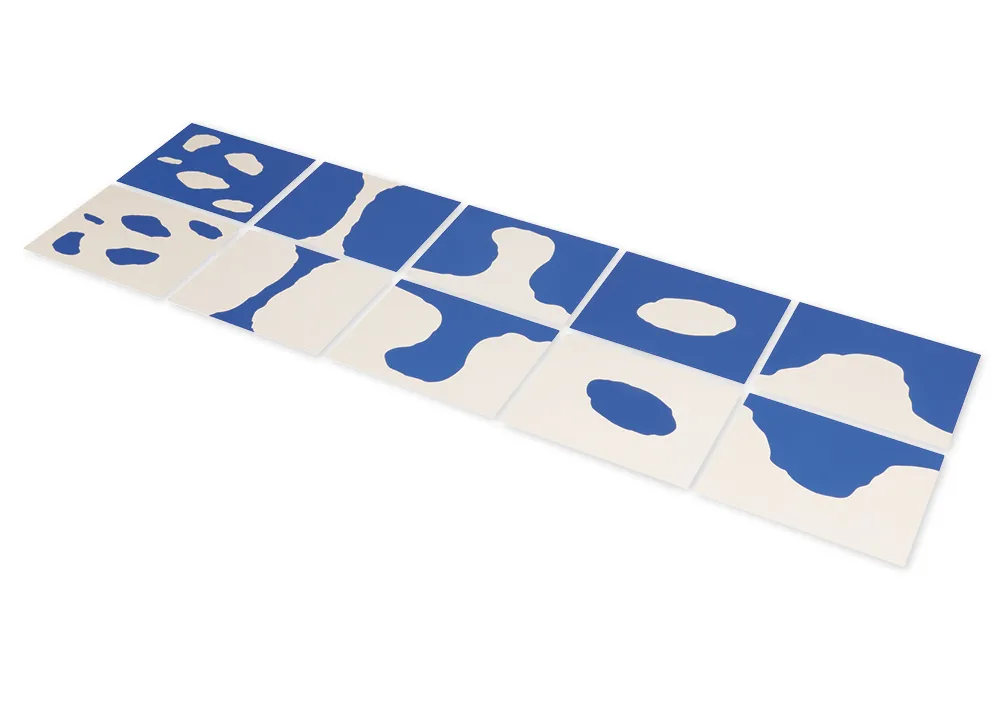 TimeTEX kaarten land- en watervormen "Montessori Premium"