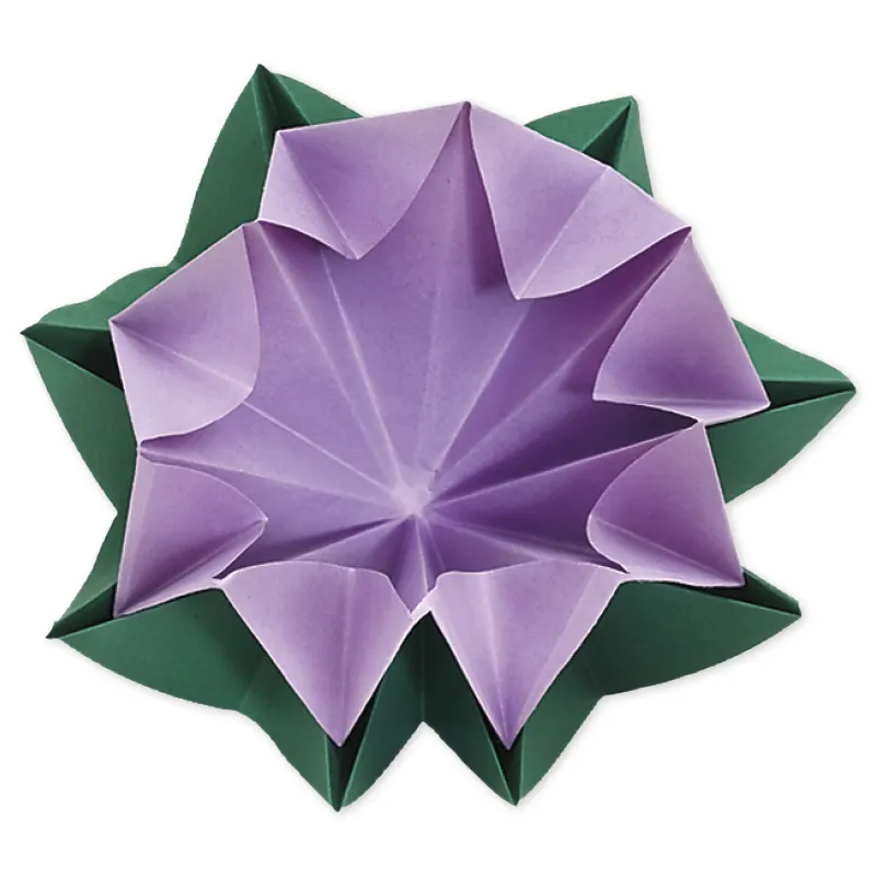 Faltblätter rund 15 cm ø, 500 Stück