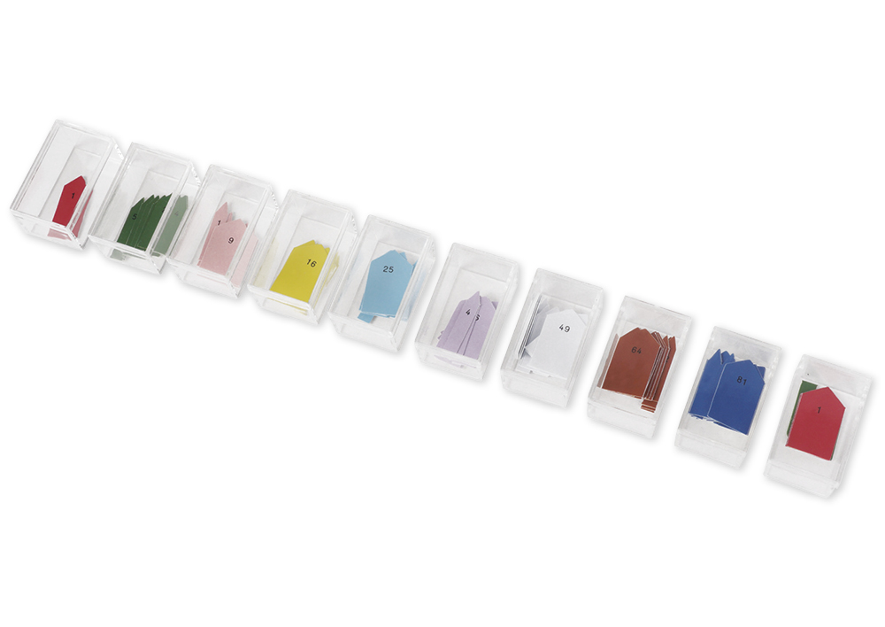 TimeTEX Pfeile für die kurzen Perlenketten "Montessori Premium"