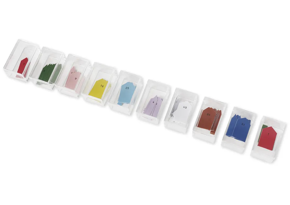 TimeTEX Pfeile für die kurzen Perlenketten "Montessori Premium"