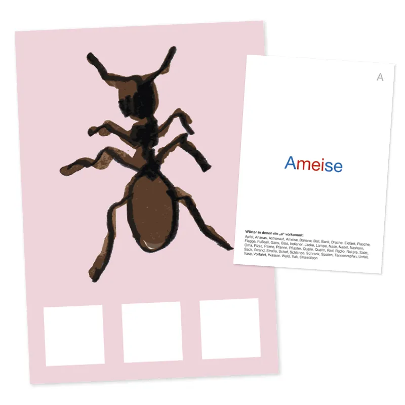 Anlaut-Karten A5, 138-tlg.