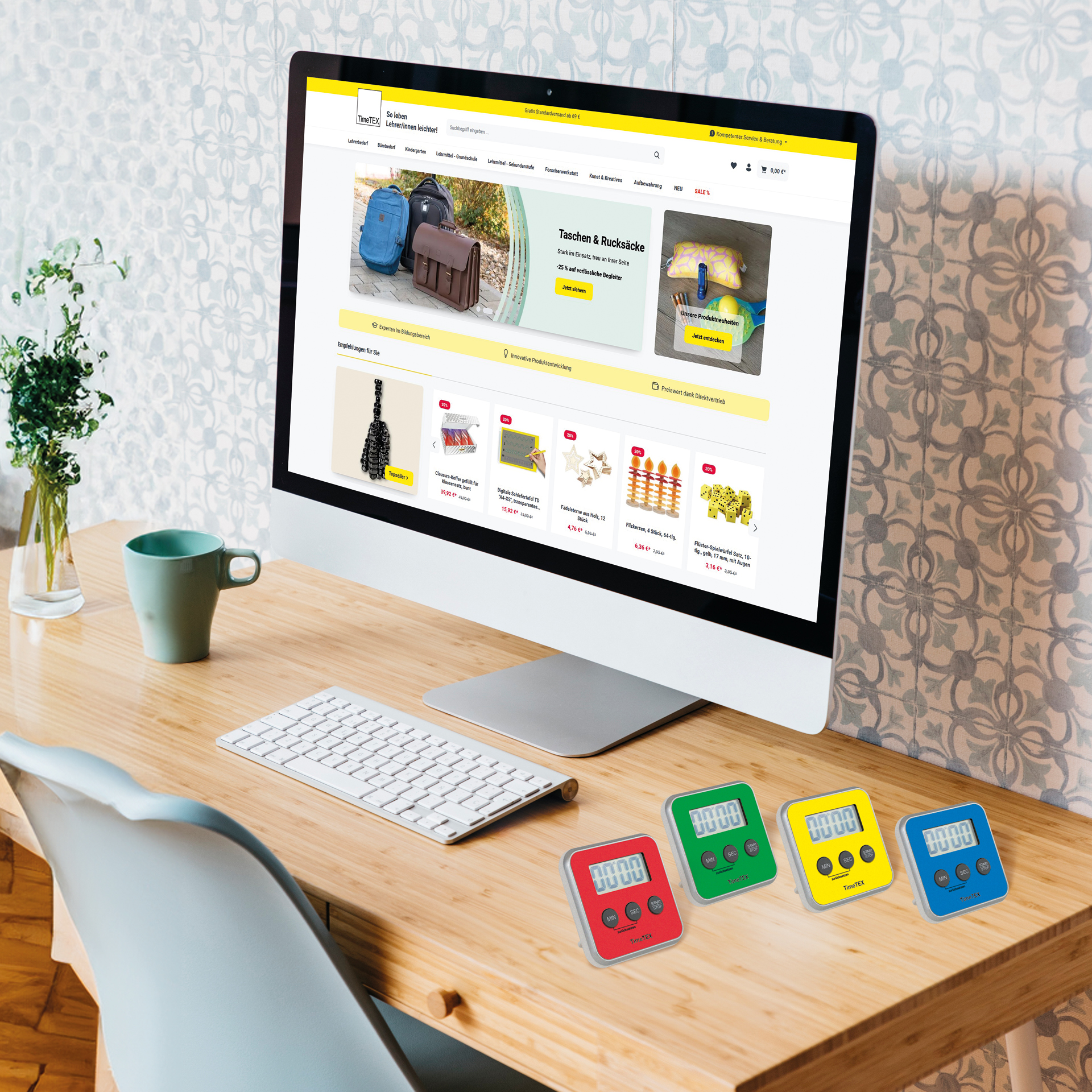 „Cyfrowy” kompaktowy zegar TimeTEX