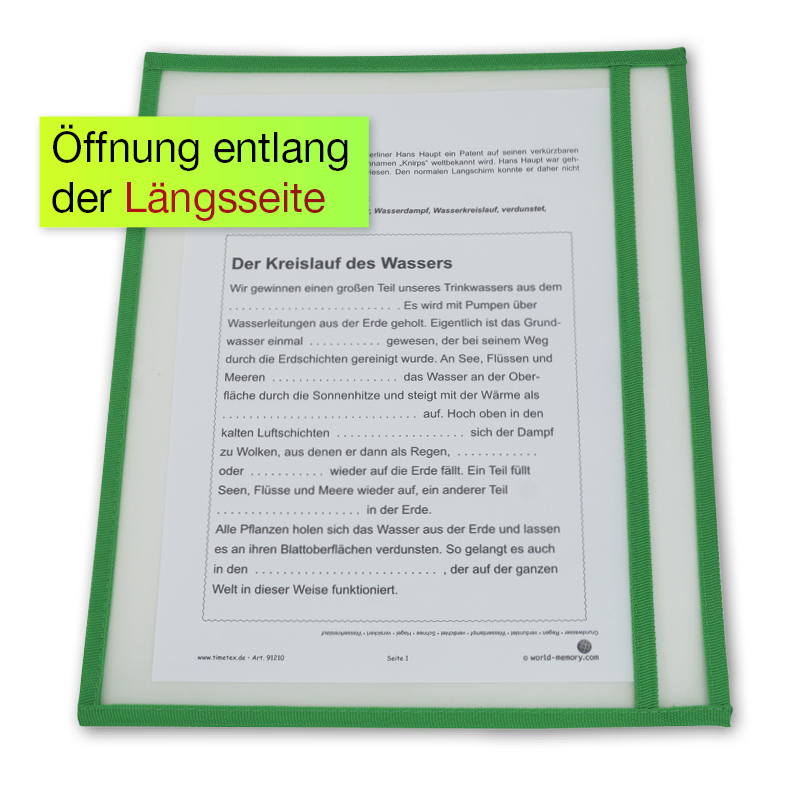 Výukové a archivační složky A4-Plus s barevným lemováním, 10 ks.