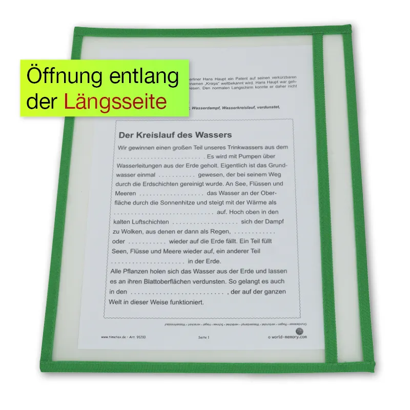 Výukové a archivační složky A4-Plus s barevným lemováním, 10 ks.