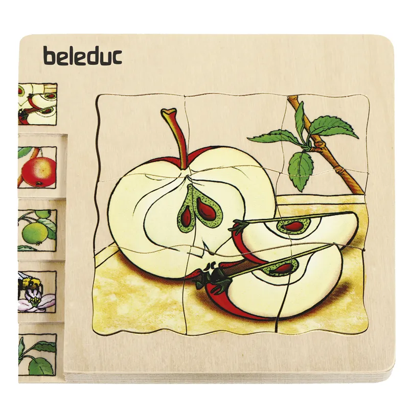 Schichten-Puzzle "Apfel", 30-tlg.