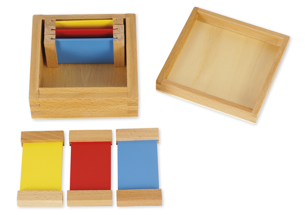 TimeTEX Farbtäfelchen, Satz 1, 3 Paare "Montessori Premium" TimeTEX Farbtäfelchen, Satz 1, 3 Paare "Montessori Premium"