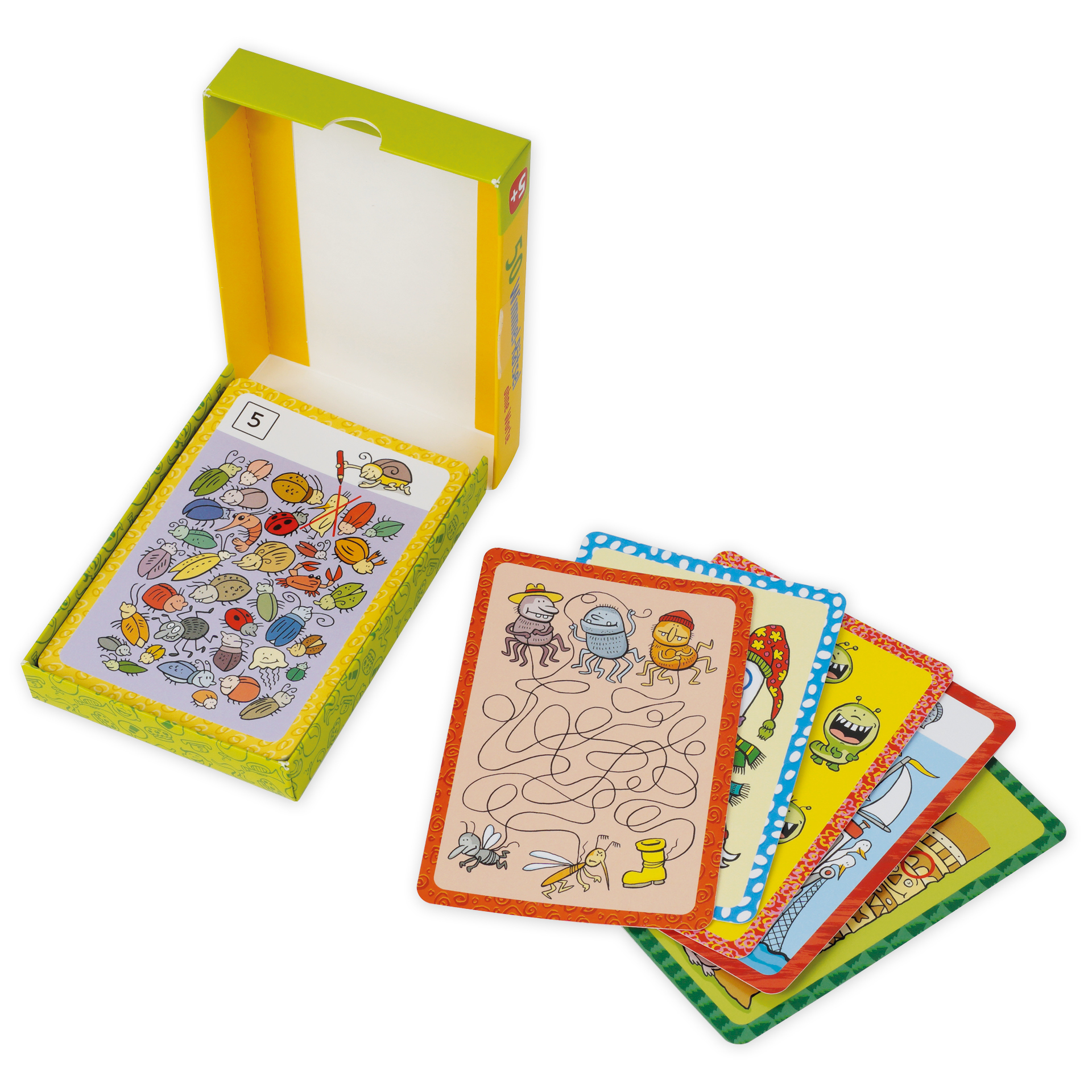 TimeTEX Kartenspiel "50 Wimmel-Rätsel ohne Worte"