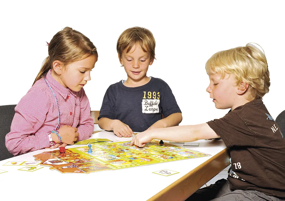 Lernspiel "Quatschhaus", 43-tlg.