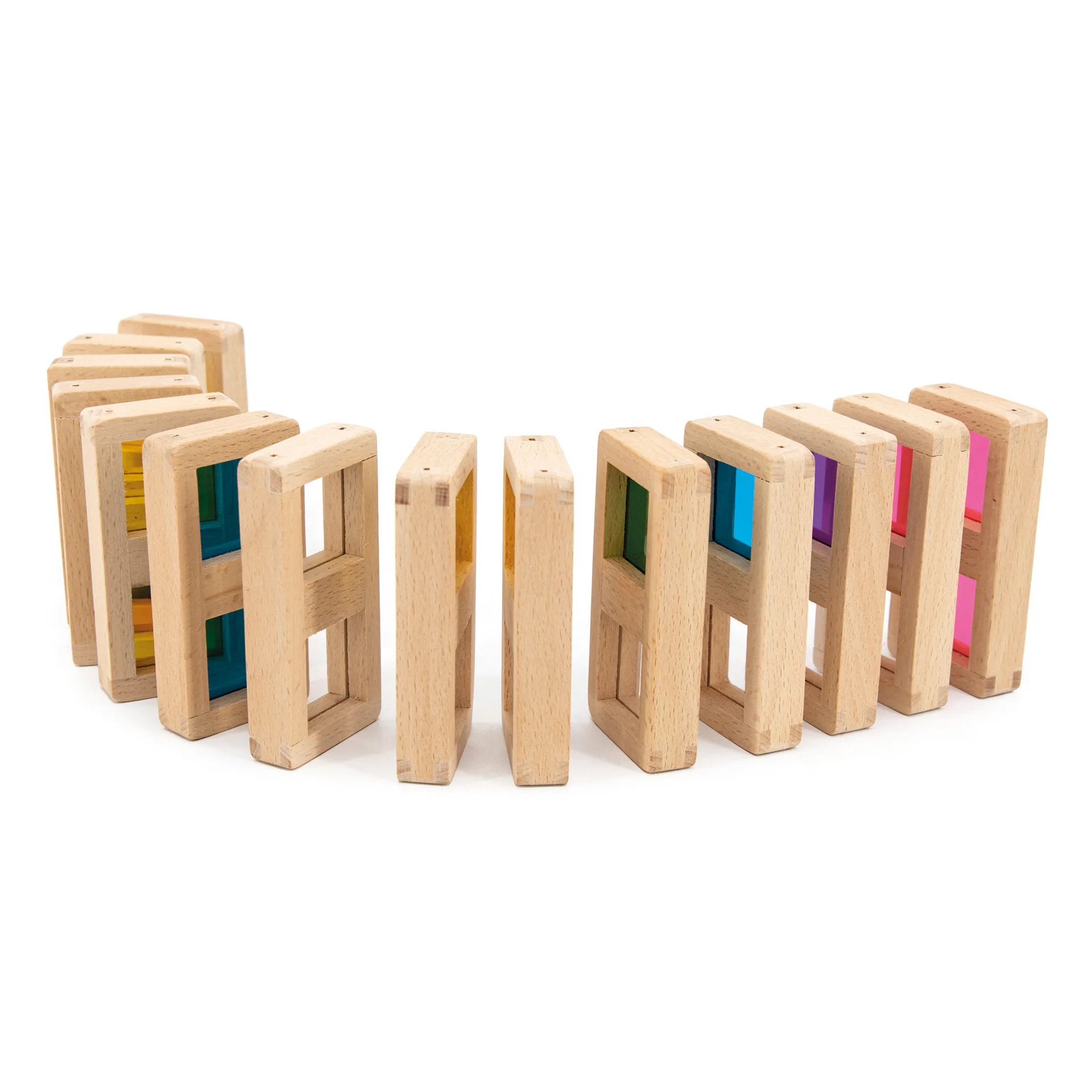 Farb-Domino "Regenbogen", 29-tlg.