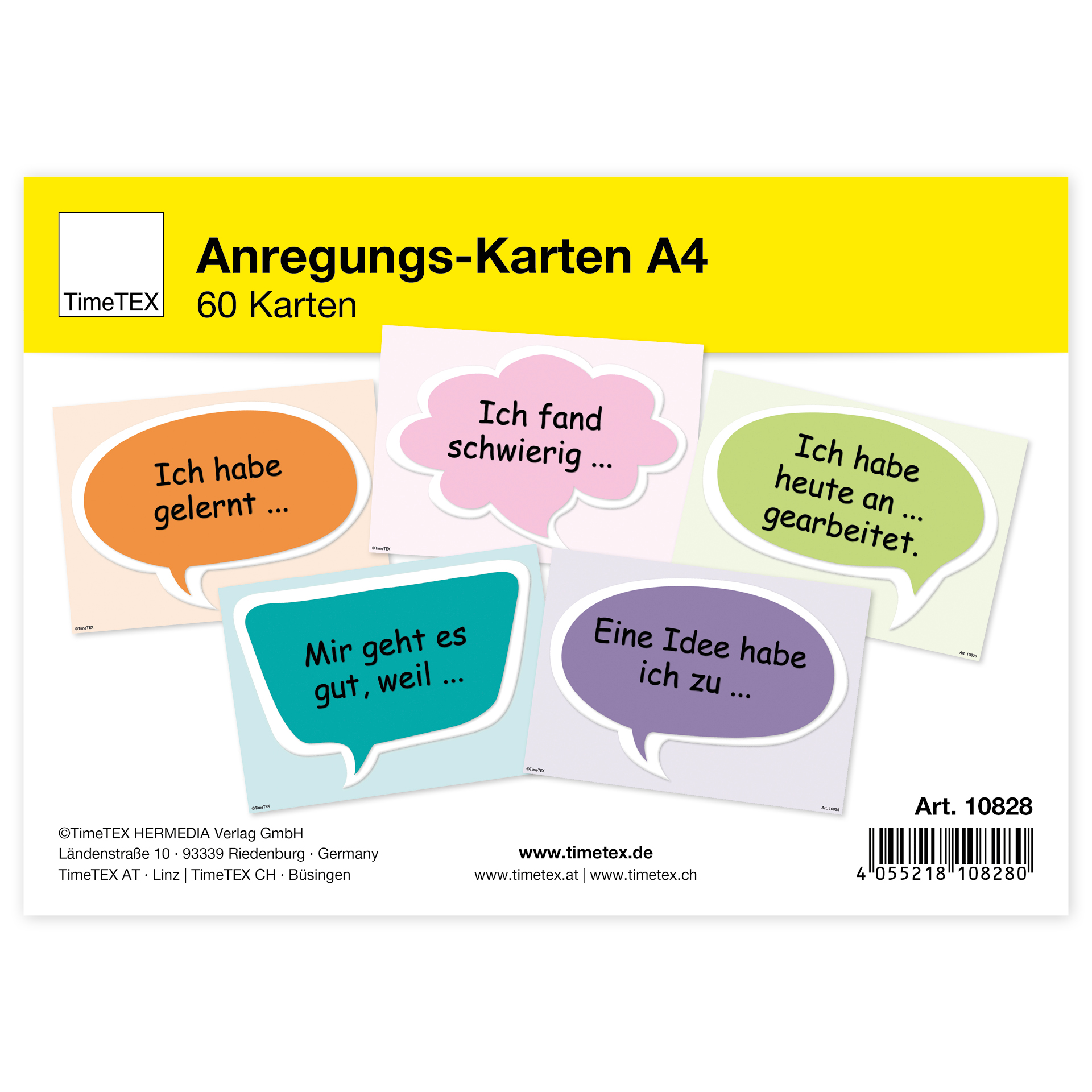TimeTEX Anregungs-Karten A4, 60-tlg.
