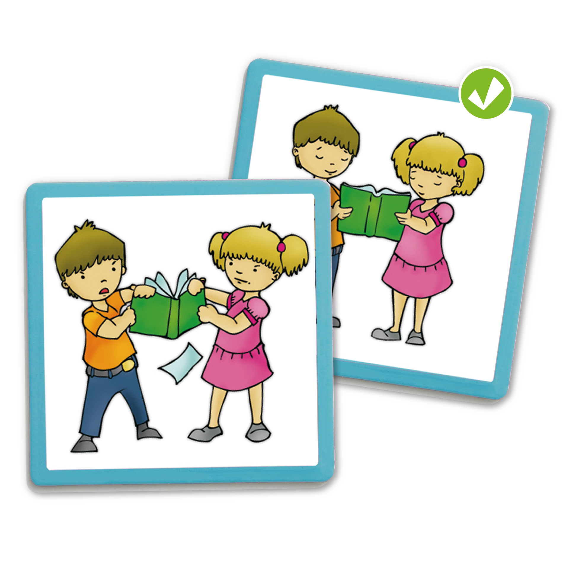 Set Verhaltens-Regeln „Schule“ mit Paar-Karten im Koffer