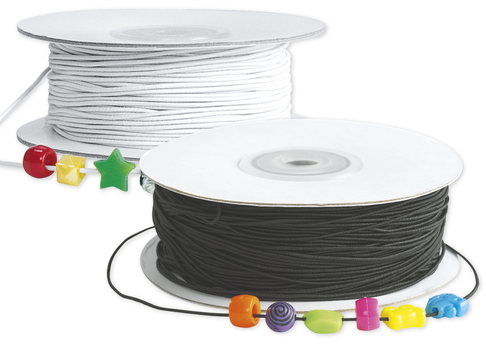 TimeTEX Elastische Fädelschnur, 90 m