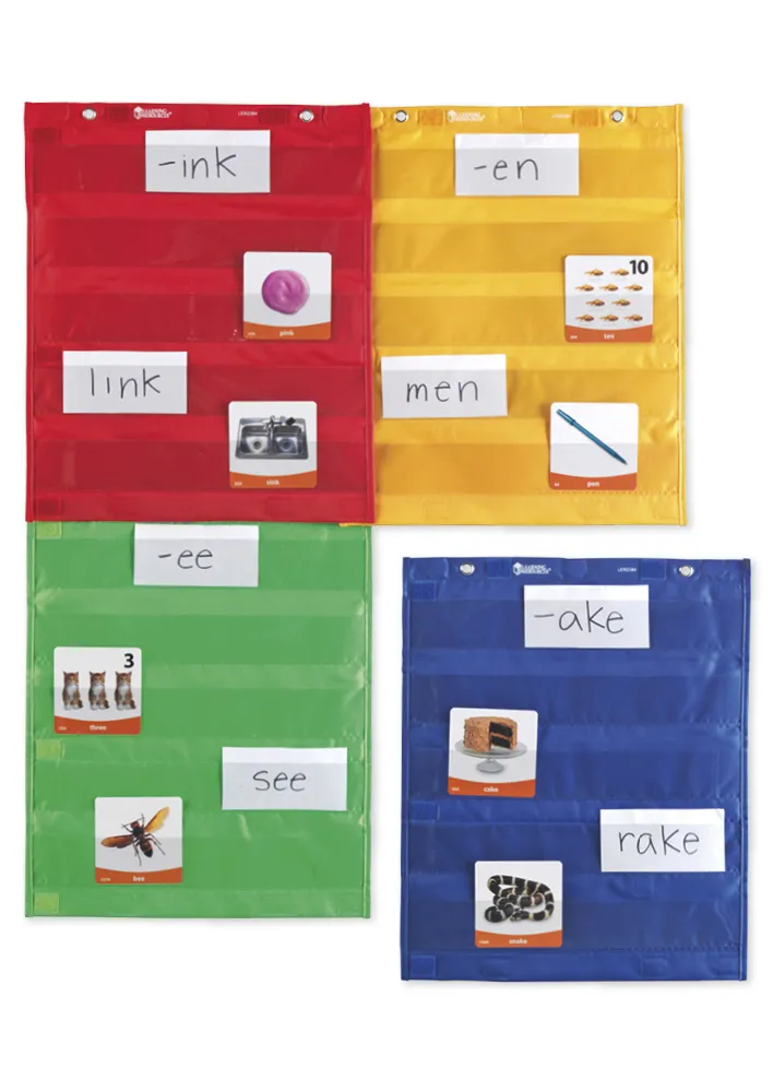 Set Taschen-Vorhänge, magnetisch, 4-tlg.