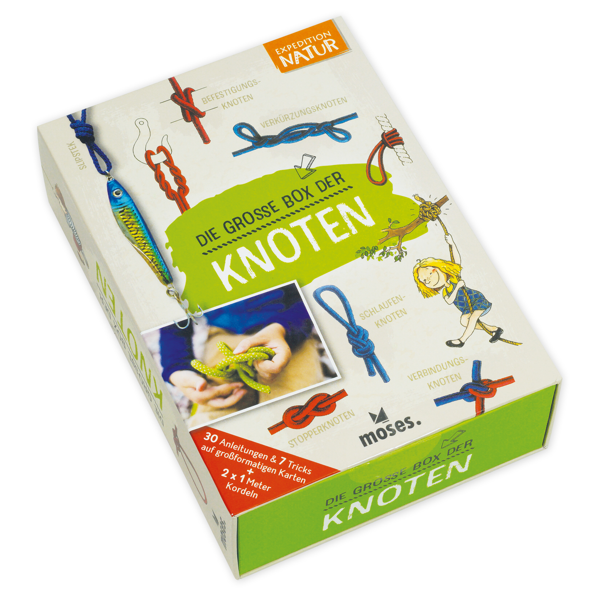 TimeTEX Karten-Set "Die große Box der Knoten", 36-tlg.