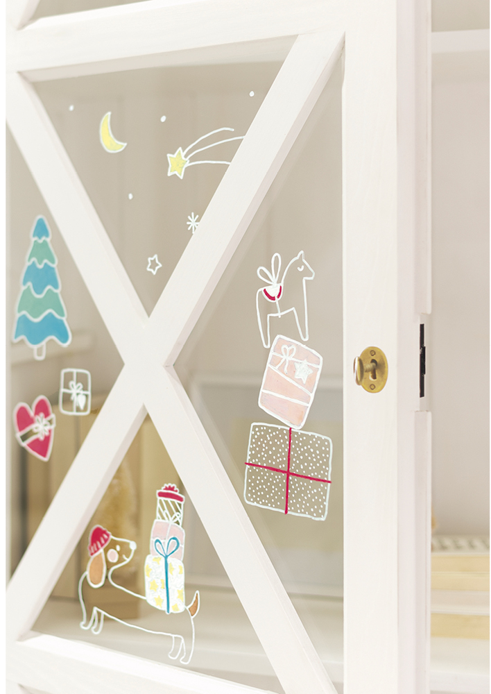 Fensterbilder-Vorlagen "Cosy Winter", 15-tlg.