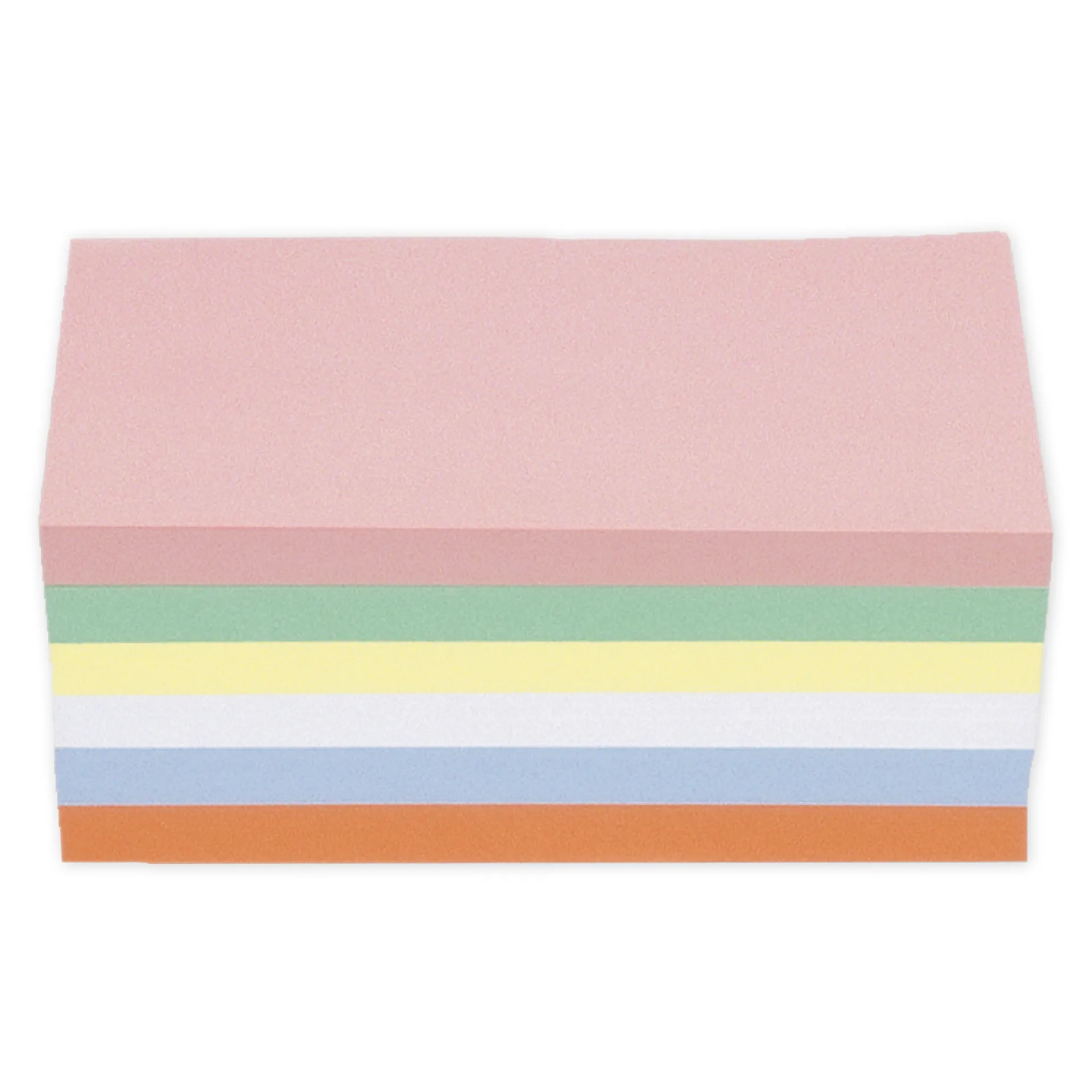 Presentationskort, olika färger, rektangulära, 9,5 x 20,5 cm, 250 st.