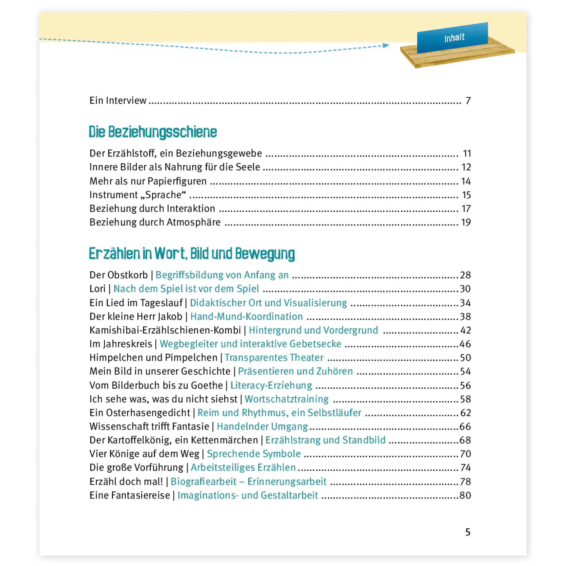 Buch "Praxisbuch Erzählschiene", 120 Seiten
