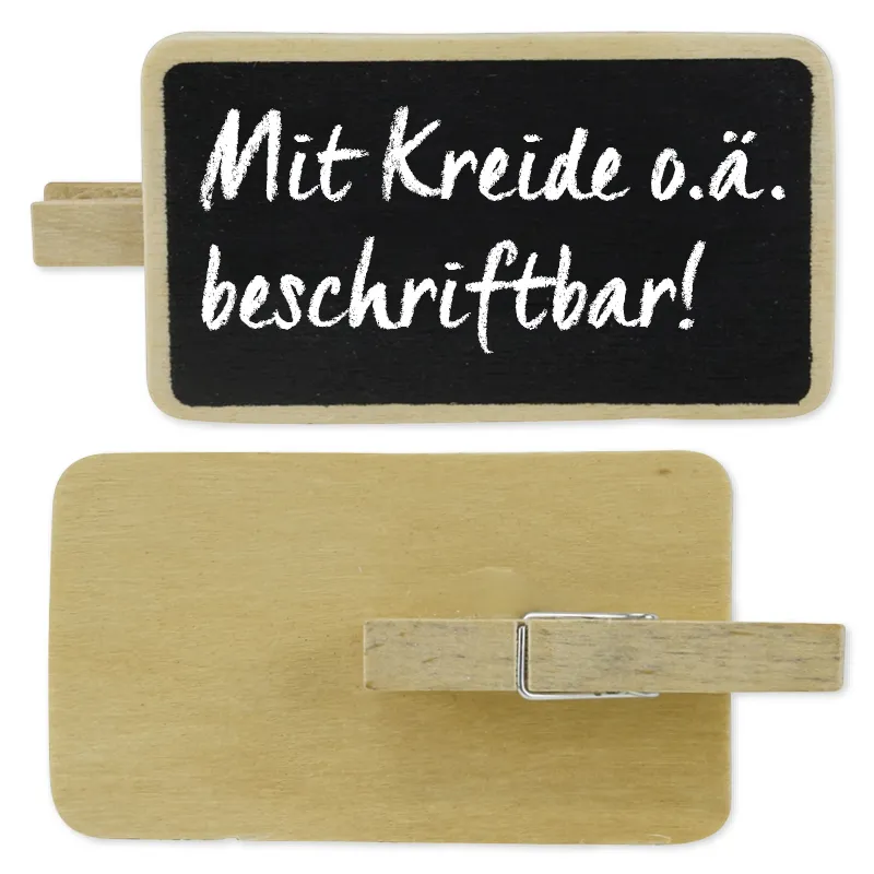 Set Tafel-Klammern, 50-tlg., 70 x 40 mm