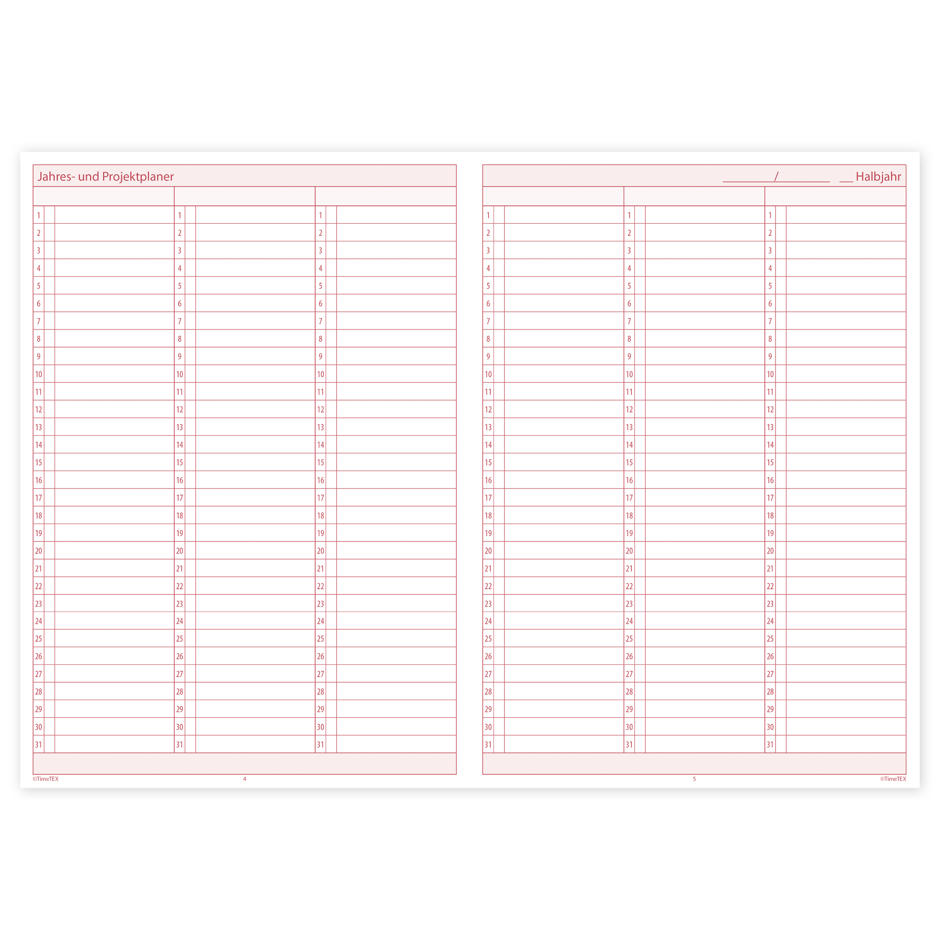 TimeTEX Referendariats-Planer "Documento" A4-Plus TimeTEX Referendariats-Planer "Documento" A4-Plus