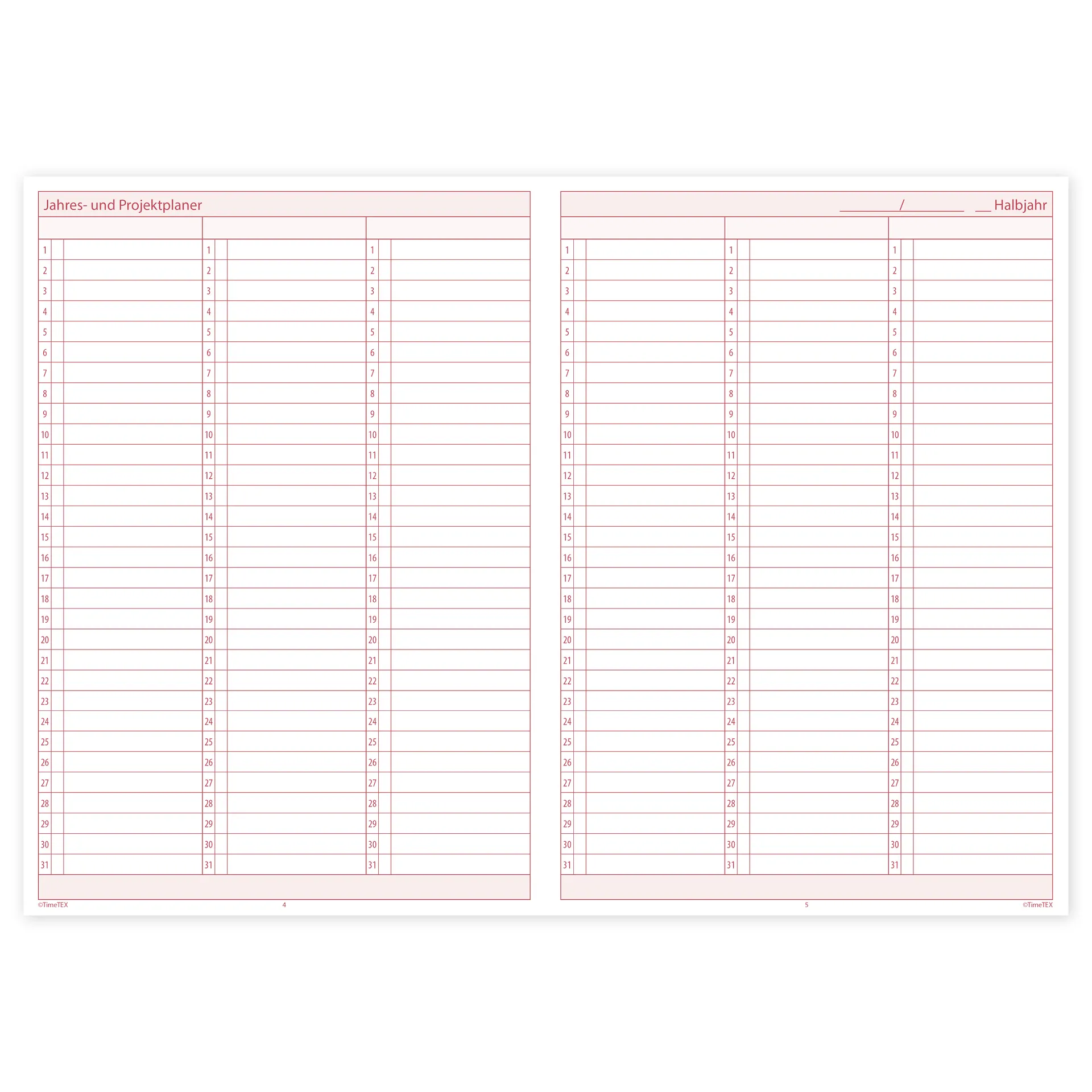 TimeTEX Referendariats-Planer "Documento" A4-Plus TimeTEX Referendariats-Planer "Documento" A4-Plus