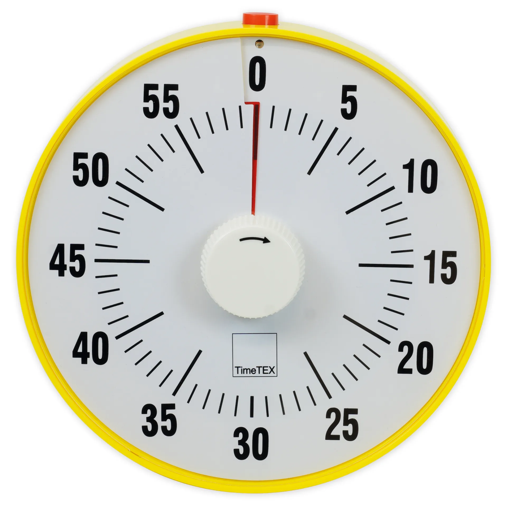 TimeTEX Tim Timer  tidslängd klocka "tyst" L, 19 cm ø, med trafikljusskiva + pausknapp