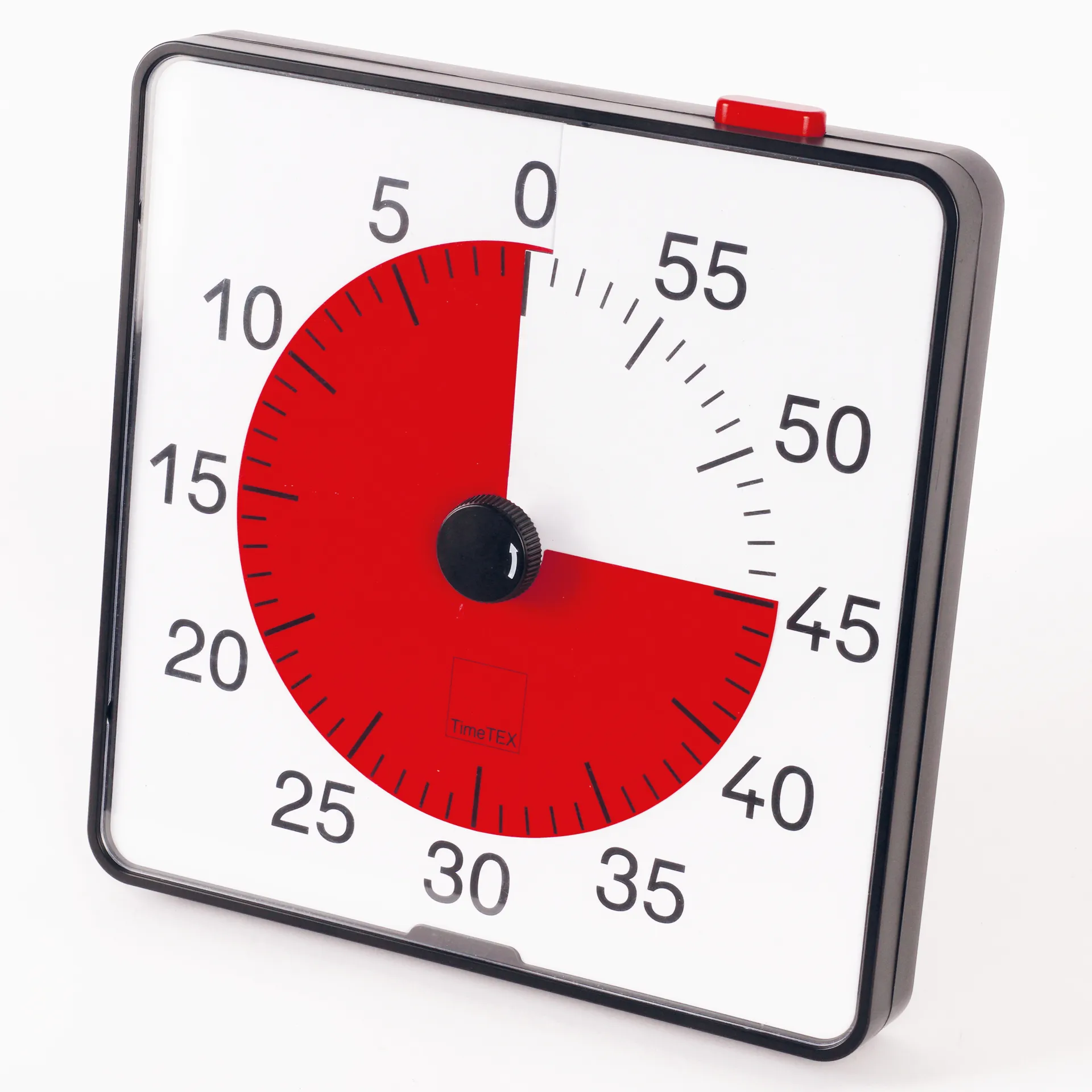 TimeTEX Timer "Countdown" XL, 32x32 cm, med pausknapp