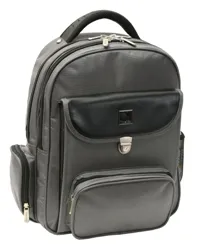 TimeTEX Lehrer-Rucksack "Practica Trend", anthrazitgrau, Nylongewebe II./SO