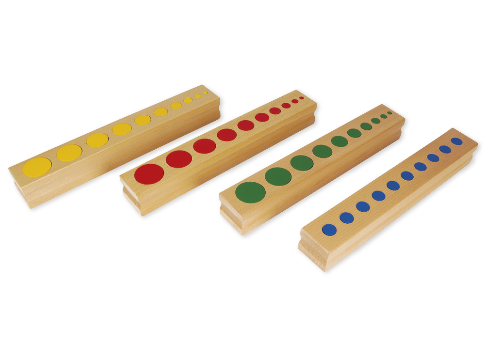 TimeTEX Farbige Zylinder "Montessori Premium" TimeTEX Farbige Zylinder "Montessori Premium"