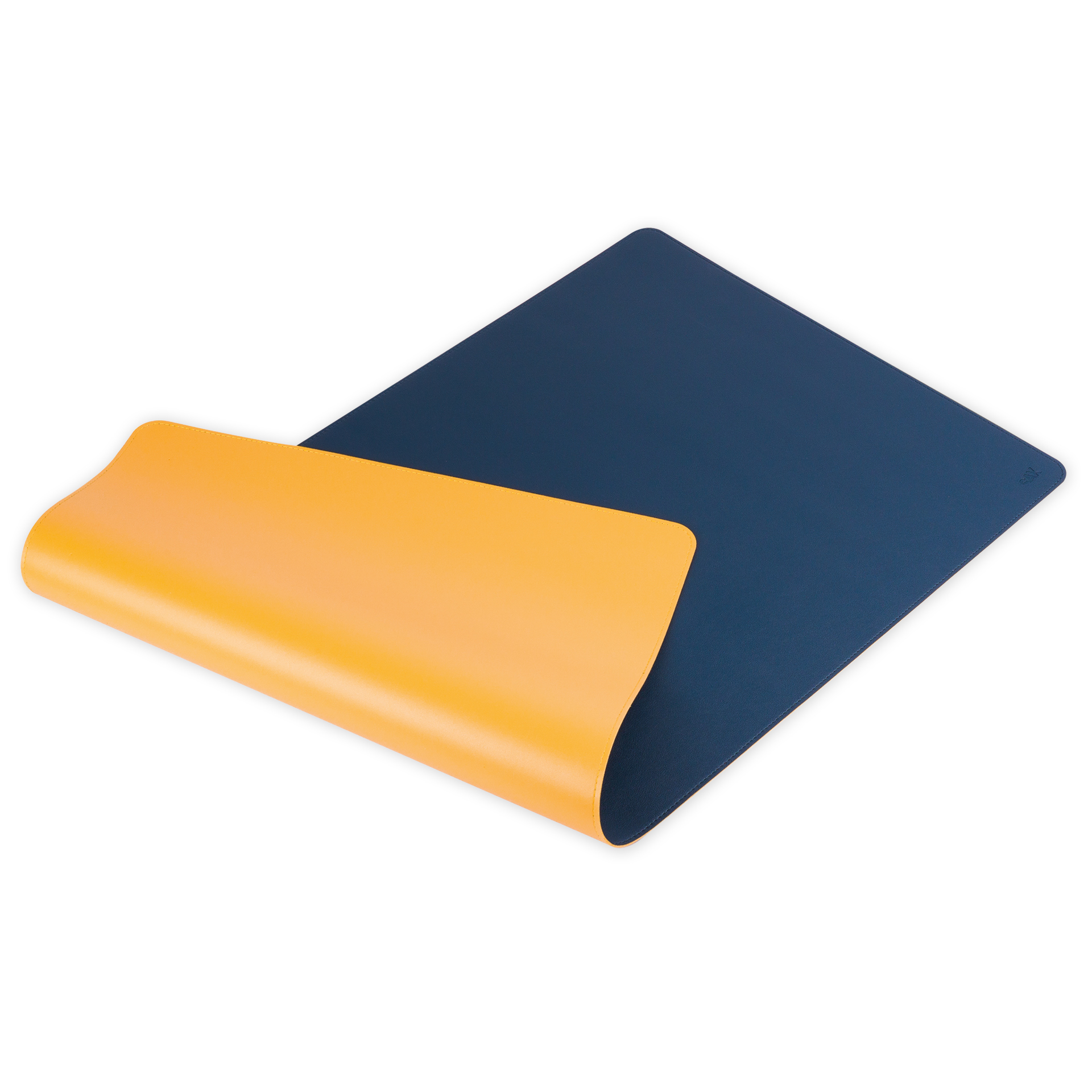 TimeTEX Schreibtisch-Unterlage zweifarbig, 90x45 cm, blau/gelb