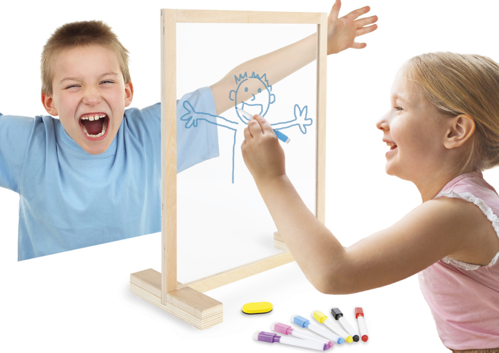 TimeTEX Lern- und Malfenster "Magic Window", 8-tlg.