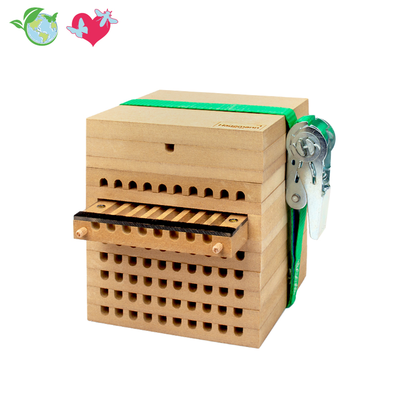 Pädagogischer Nistblock mit Beobachtungsschublade, 4-tlg.