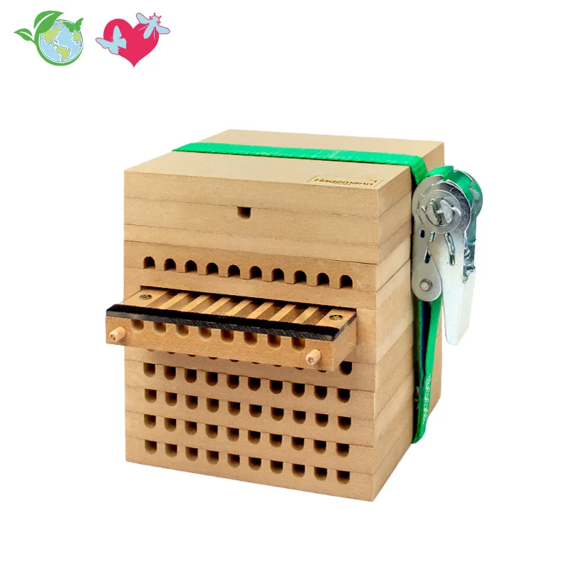 Pädagogischer Nistblock mit Beobachtungsschublade, 4-tlg.