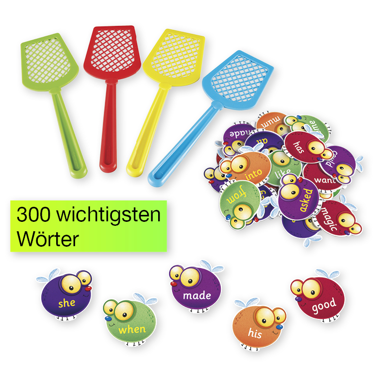 Spiel Grundwortschatz-Klatschen "Englisch", 154-tlg. Spiel Grundwortschatz-Klatschen "Englisch", 154-tlg.