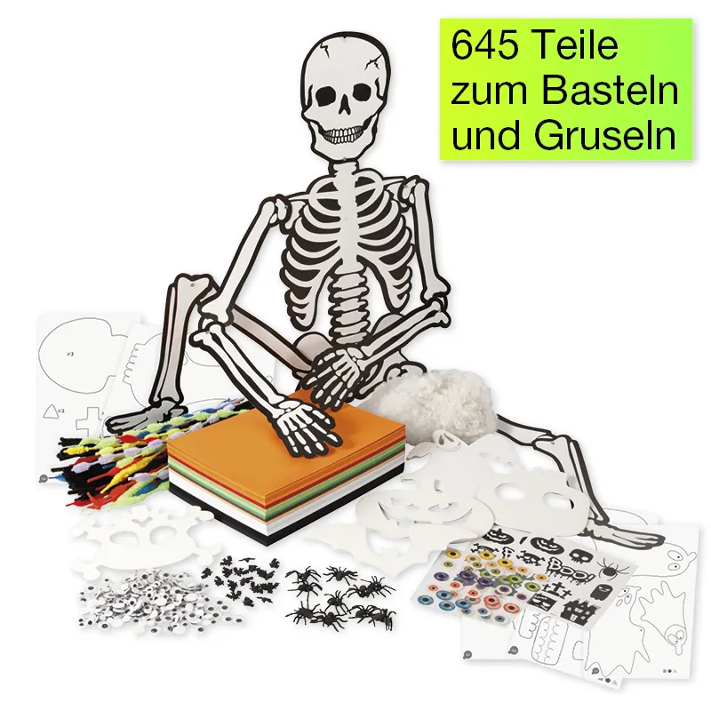 Kreatives Gruppen-Set "Halloween", 645-tlg.