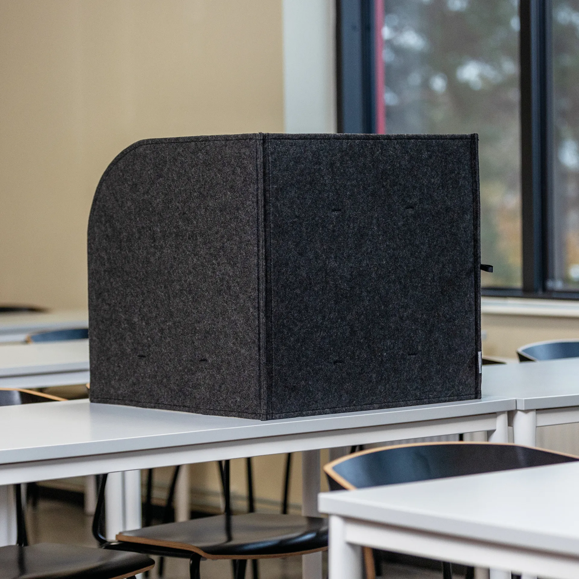 Sichtschutz-Kabine "Deluxe", zusammenklappbar, schalldämpfend