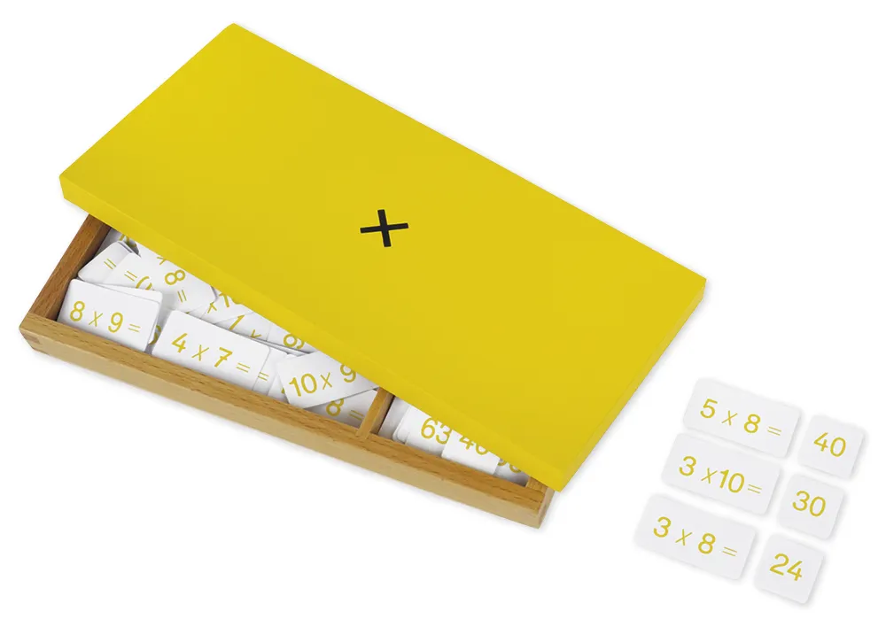 TimeTEX kistje met keersommen "Montessori Premium"