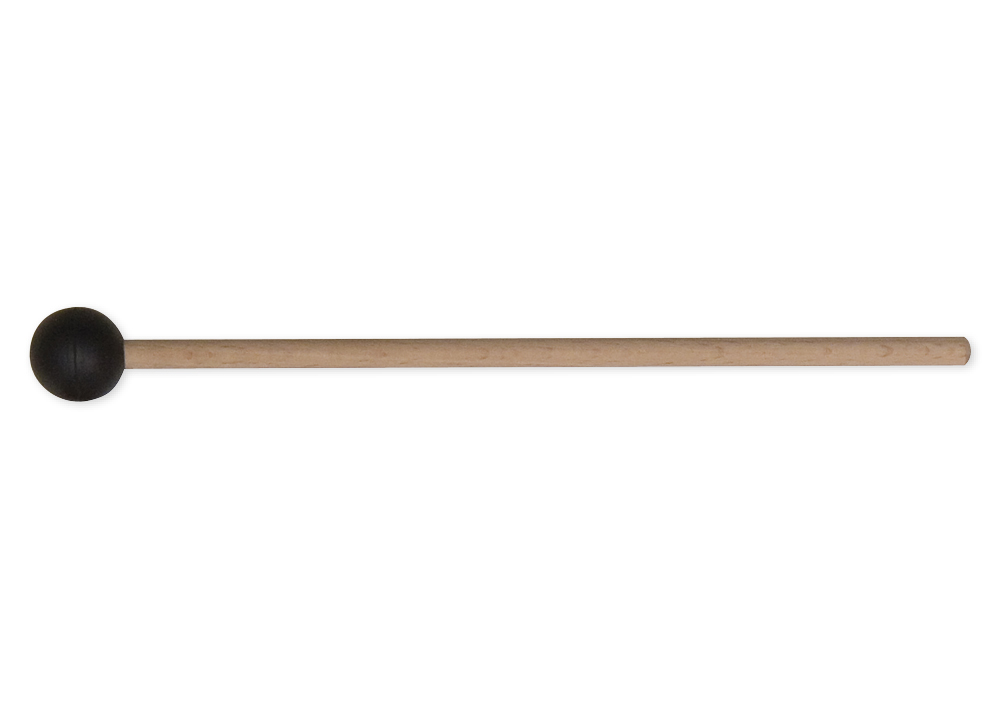 Gummikopf-Schlägel, Holz, 20 mm ø