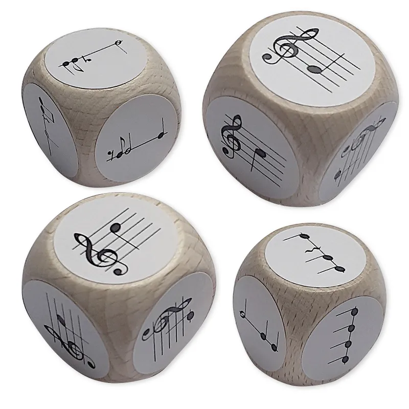 Set Würfel "Pentatonik", 4-tlg.