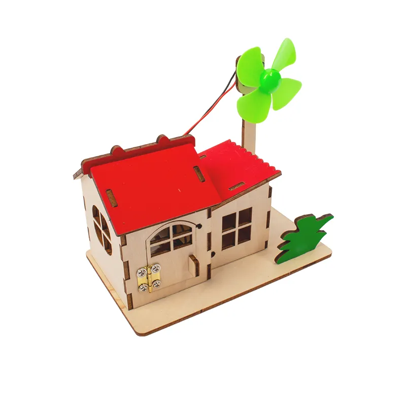 Bastelset "Windrad und Windenergie", 10-tlg.