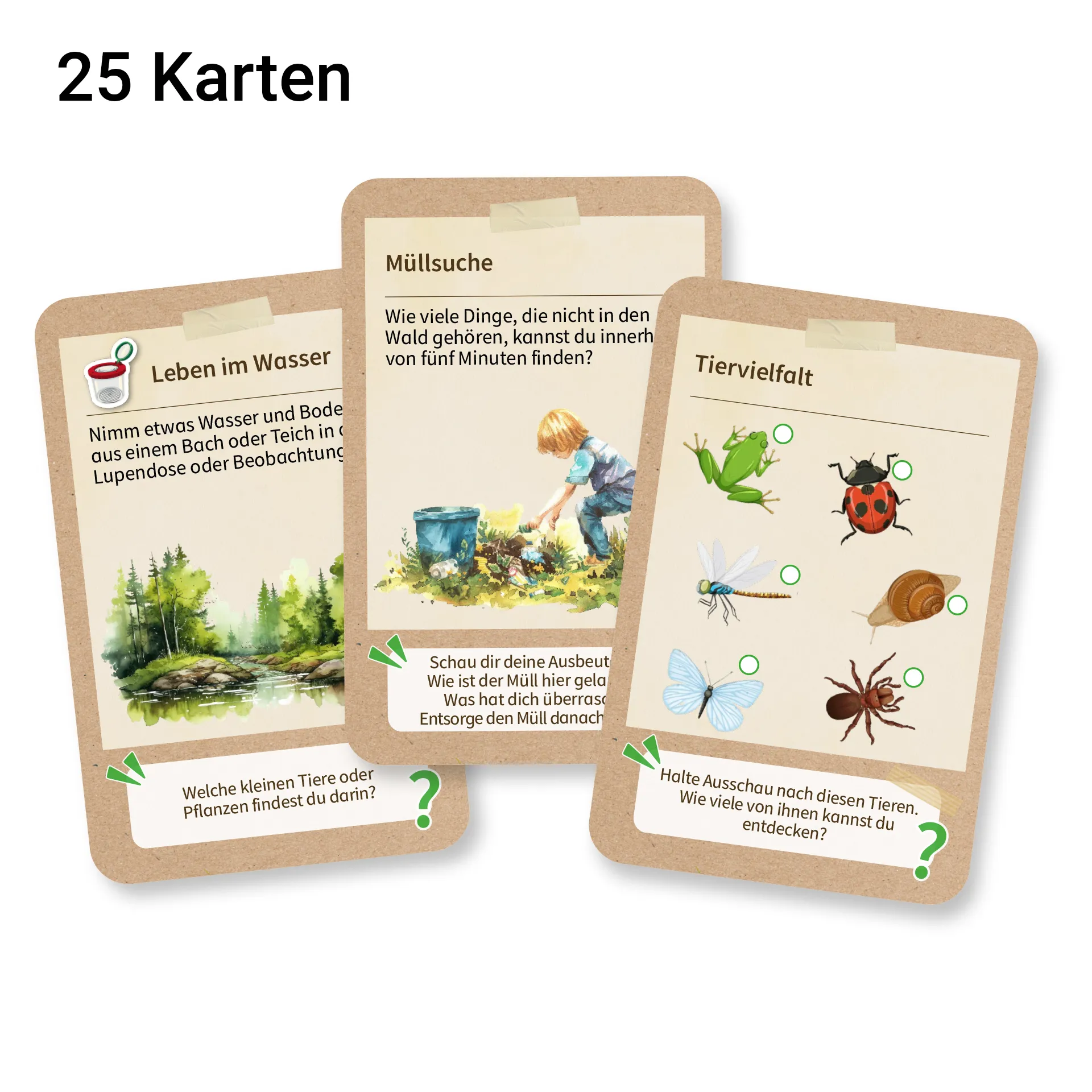 Profi-Forscher-Rucksack "Natur", Klassensatz, 45-tlg.