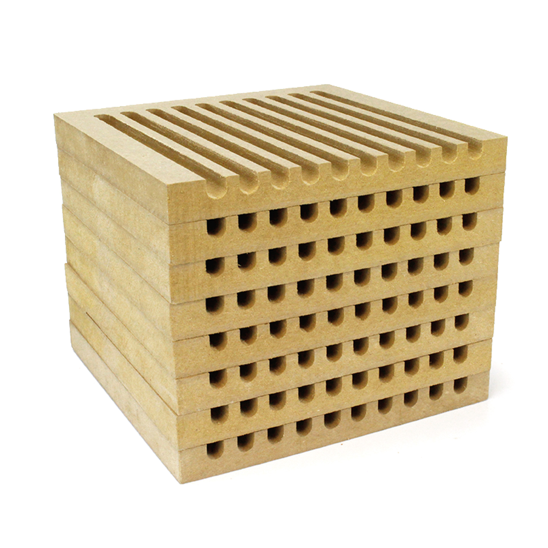 Set Erweiterungs-Nistbretter für pädagogischen Nistblock, 8 Stück