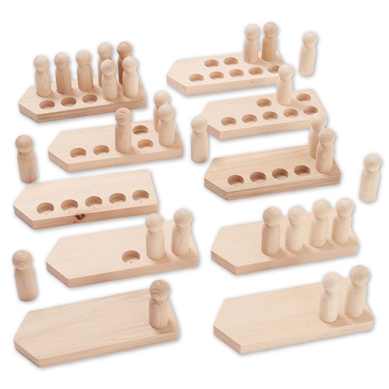 TimeTEX Rechen-Boote, 40-tlg.