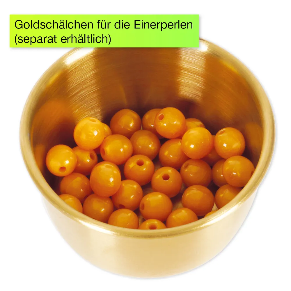 TimeTEX Einerperlen, 100 Stück in Kunststoffdose "Montessori Premium"