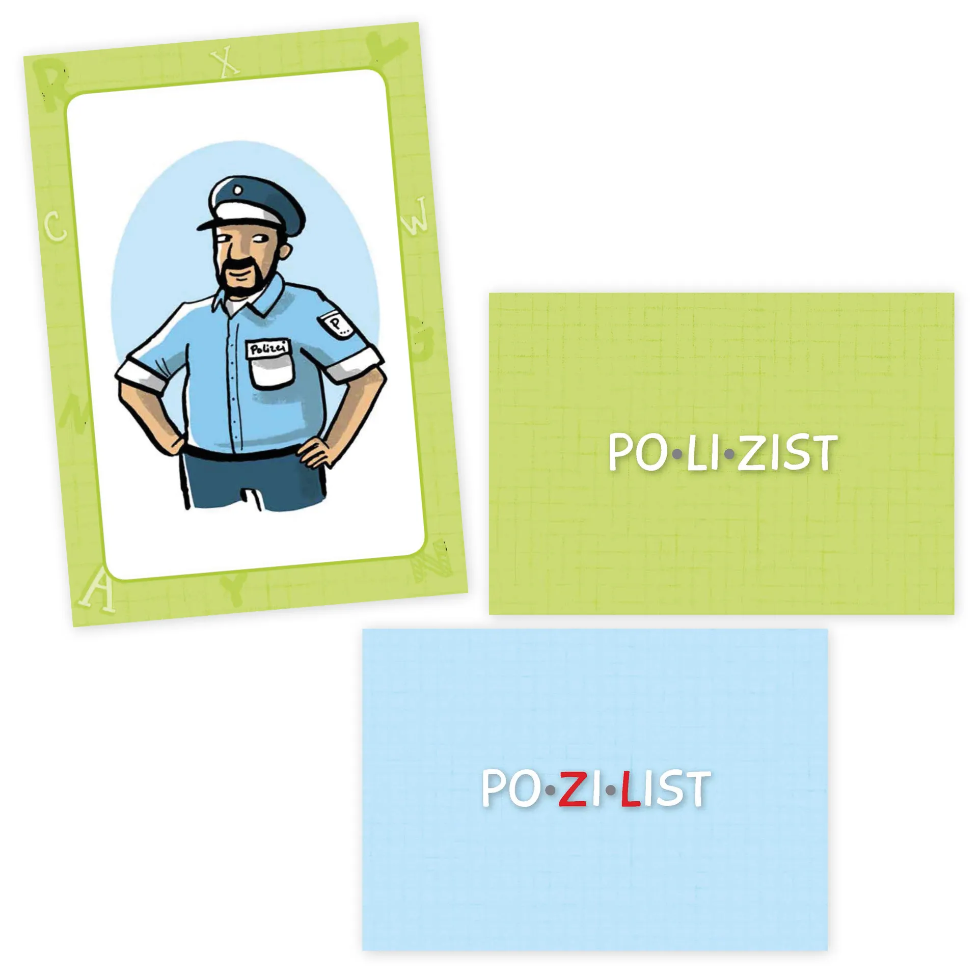 Kartenspiel "Laschwappen & Kiezematze", 32-tlg.