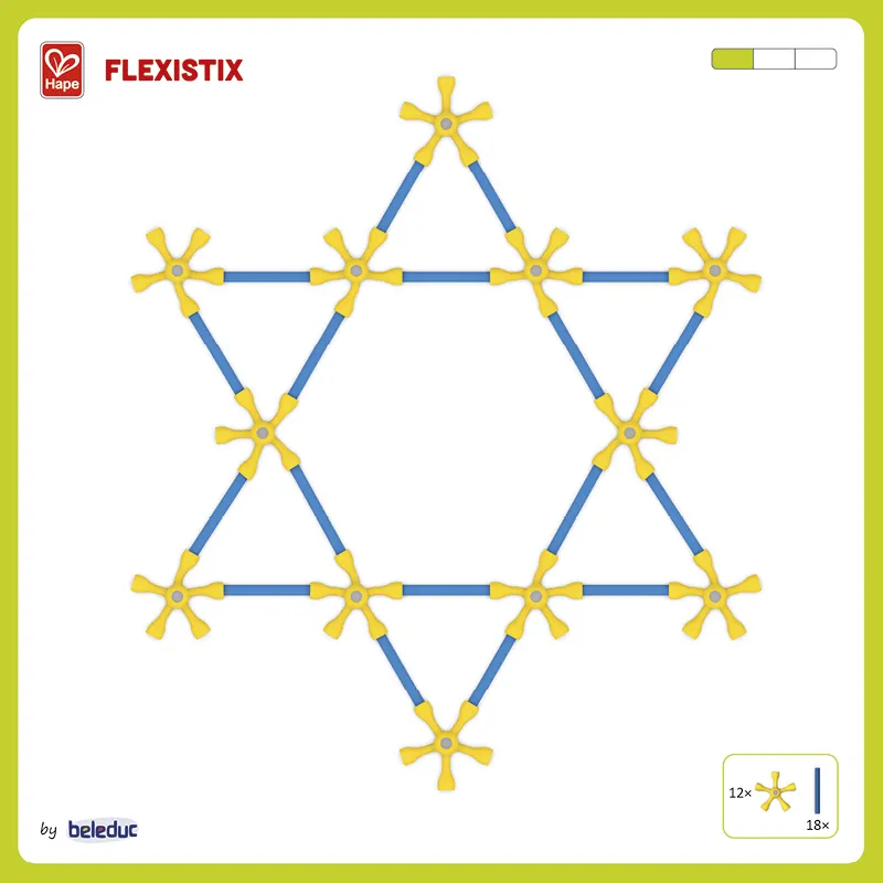beleduc Gruppen-Set Flexistix XXL, 480-tlg.
