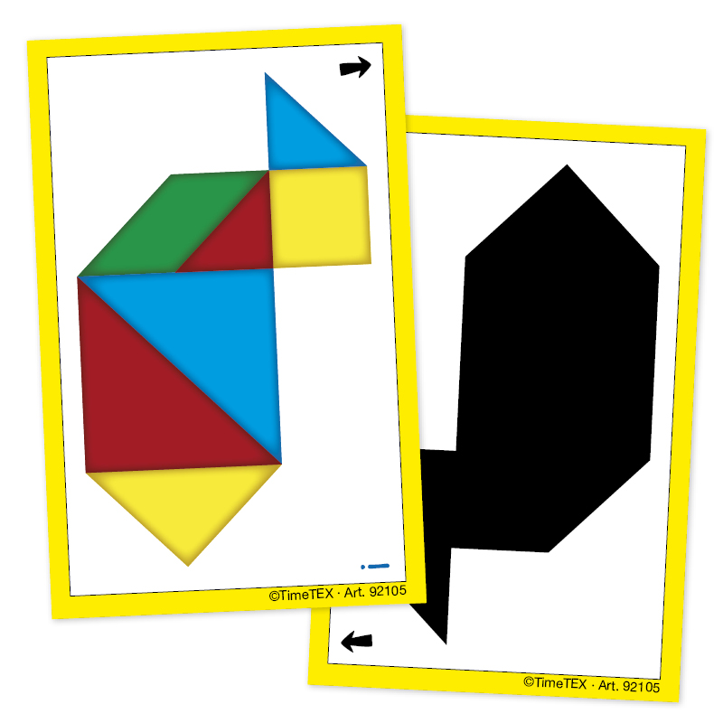 Kartenspiel "Tangram" in Etui Kartenspiel "Tangram" in Etui