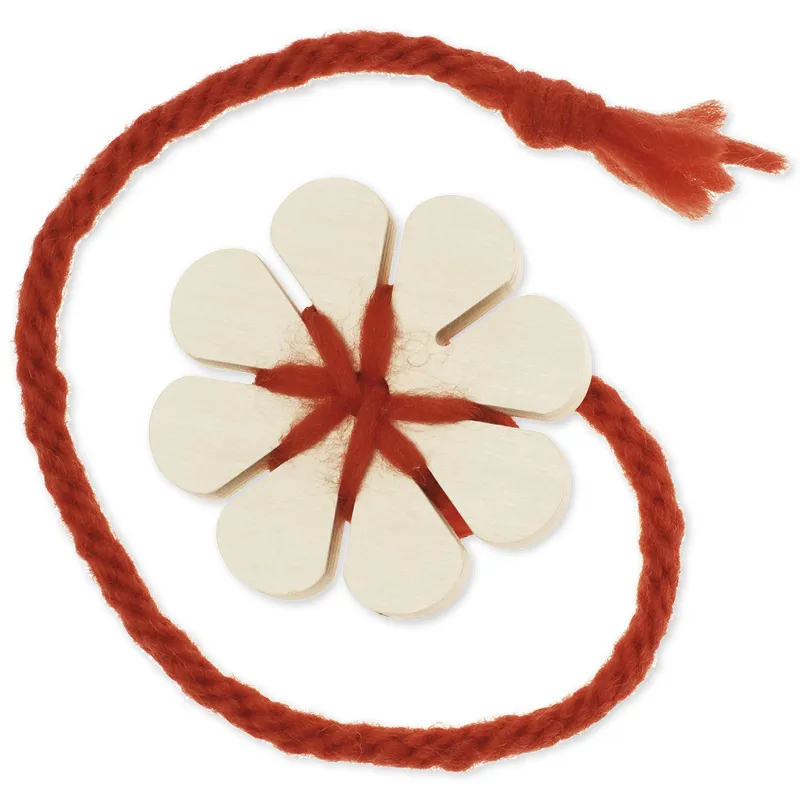 Kordel-Blümchen "Kordula", 92 mm ø