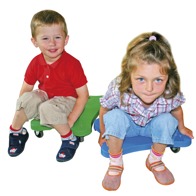 Skateboard "Racing-Board" med 4 svängbara hjul